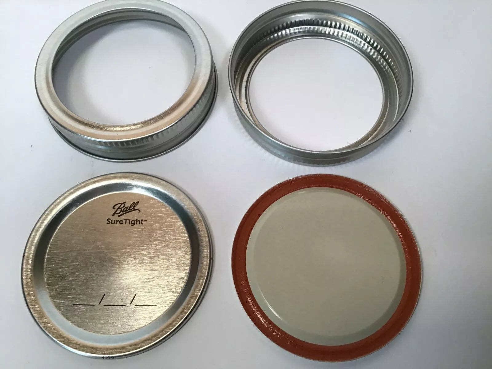 Ball Mason Jar Lids and Rings for Canning - 120 Count - Regular Mouth