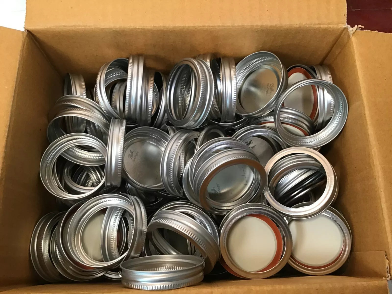Ball Mason Jar Lids and Rings for Canning - 120 Count - Regular Mouth